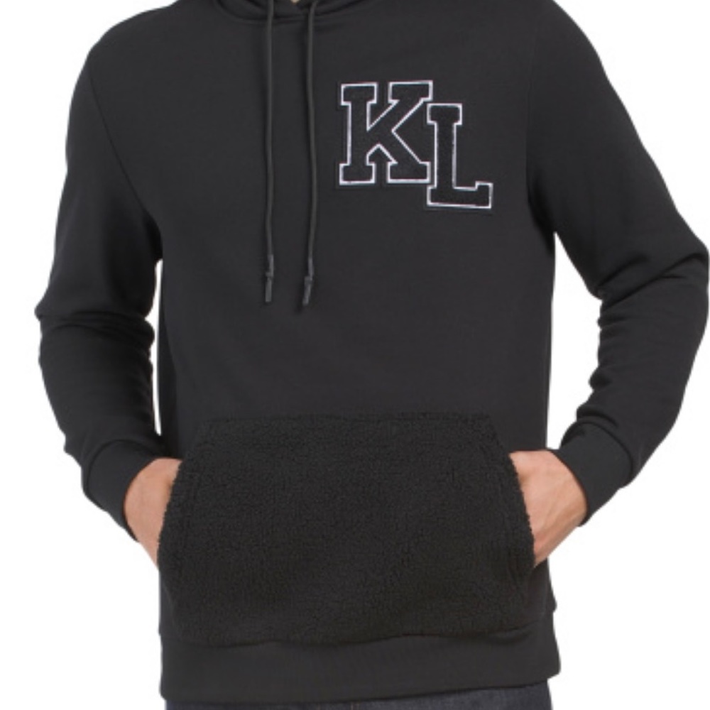 New Mens Karl Lagerfeld Hoodie Size XL - Picture 10 of 11